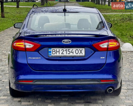 Синий Форд Фьюжн, объемом двигателя 2.49 л и пробегом 166 тыс. км за 8999 $, фото 4 на Automoto.ua