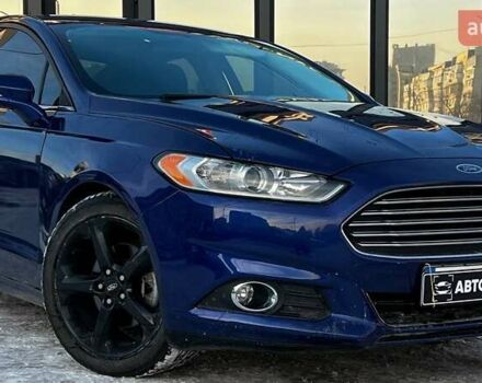 Синий Форд Фьюжн, объемом двигателя 2.5 л и пробегом 165 тыс. км за 9990 $, фото 1 на Automoto.ua
