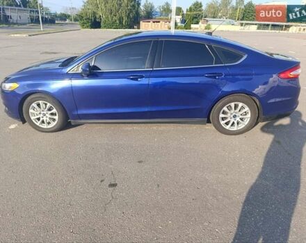 Синий Форд Фьюжн, объемом двигателя 2.5 л и пробегом 110 тыс. км за 10500 $, фото 2 на Automoto.ua