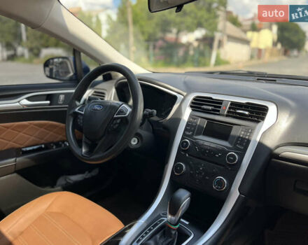 Синий Форд Фьюжн, объемом двигателя 2.5 л и пробегом 176 тыс. км за 9500 $, фото 14 на Automoto.ua