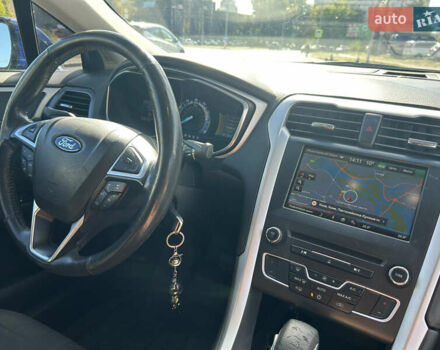 Форд Фьюжн 2015 в Киеве на Automoto.ua Синий Форд Фьюжн, объемом двигателя 2.49 л и пробегом 236 тыс. км за 9750 $, фото 11 на Automoto.ua