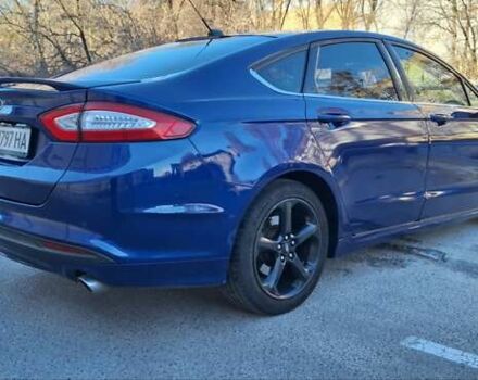 Синий Форд Фьюжн, объемом двигателя 2.49 л и пробегом 166 тыс. км за 10000 $, фото 4 на Automoto.ua