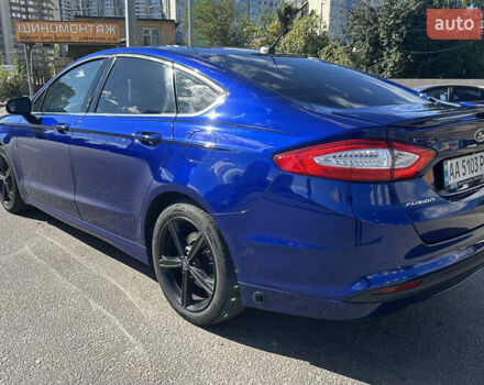 Форд Фьюжн 2015 в Киеве на Automoto.ua Синий Форд Фьюжн, объемом двигателя 2.49 л и пробегом 236 тыс. км за 9750 $, фото 6 на Automoto.ua