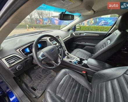 Синий Форд Фьюжн, объемом двигателя 2 л и пробегом 226 тыс. км за 9200 $, фото 13 на Automoto.ua