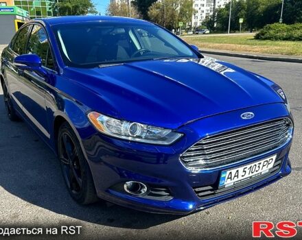 Синий Форд Фьюжн, объемом двигателя 2.5 л и пробегом 136 тыс. км за 9750 $, фото 5 на Automoto.ua