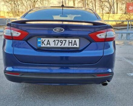 Синий Форд Фьюжн, объемом двигателя 2.49 л и пробегом 166 тыс. км за 10000 $, фото 5 на Automoto.ua