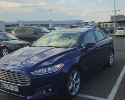 Синий Форд Фьюжн, объемом двигателя 2.49 л и пробегом 166 тыс. км за 9100 $, фото 2 на Automoto.ua
