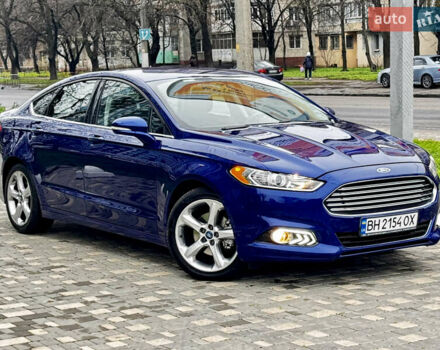 Синий Форд Фьюжн, объемом двигателя 2.49 л и пробегом 166 тыс. км за 8999 $, фото 2 на Automoto.ua