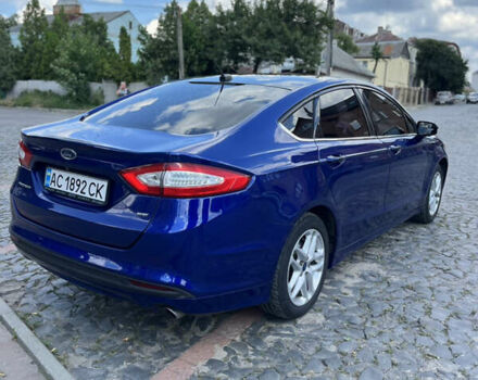 Синий Форд Фьюжн, объемом двигателя 2.5 л и пробегом 176 тыс. км за 9500 $, фото 6 на Automoto.ua