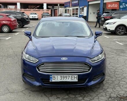 Синий Форд Фьюжн, объемом двигателя 2.5 л и пробегом 240 тыс. км за 7200 $, фото 7 на Automoto.ua