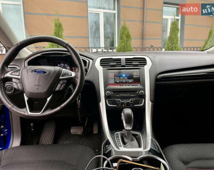 Синій Форд Фьюжен, об'ємом двигуна 1.5 л та пробігом 212 тис. км за 8400 $, фото 12 на Automoto.ua