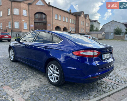 Синий Форд Фьюжн, объемом двигателя 2.5 л и пробегом 176 тыс. км за 9500 $, фото 7 на Automoto.ua