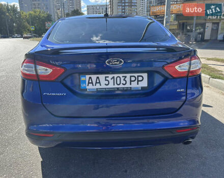 Форд Фьюжн 2015 в Киеве на Automoto.ua Синий Форд Фьюжн, объемом двигателя 2.49 л и пробегом 236 тыс. км за 9750 $, фото 7 на Automoto.ua