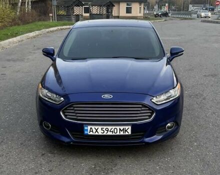 Синий Форд Фьюжн, объемом двигателя 2 л и пробегом 311 тыс. км за 11700 $, фото 4 на Automoto.ua