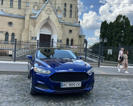 Синий Форд Фьюжн, объемом двигателя 2.5 л и пробегом 176 тыс. км за 9500 $, фото 3 на Automoto.ua