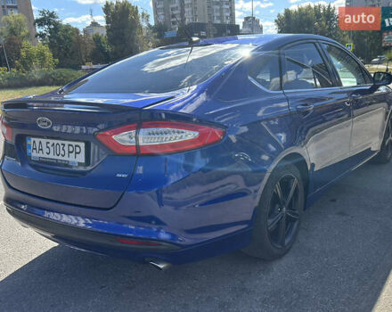Форд Фьюжн 2015 в Киеве на Automoto.ua Синий Форд Фьюжн, объемом двигателя 2.49 л и пробегом 236 тыс. км за 9750 $, фото 3 на Automoto.ua