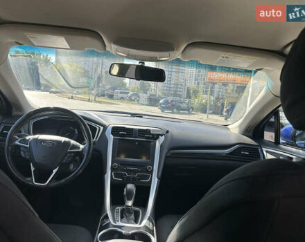 Форд Фьюжн 2015 в Киеве на Automoto.ua Синий Форд Фьюжн, объемом двигателя 2.49 л и пробегом 236 тыс. км за 9750 $, фото 13 на Automoto.ua