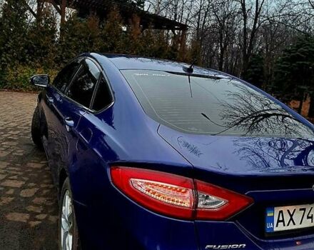 Синій Форд Фьюжен, об'ємом двигуна 2.49 л та пробігом 210 тис. км за 9500 $, фото 8 на Automoto.ua