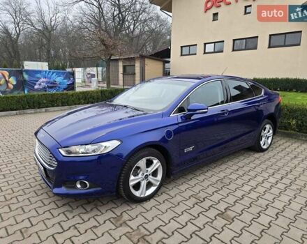 Синий Форд Фьюжн, объемом двигателя 2 л и пробегом 226 тыс. км за 9200 $, фото 2 на Automoto.ua