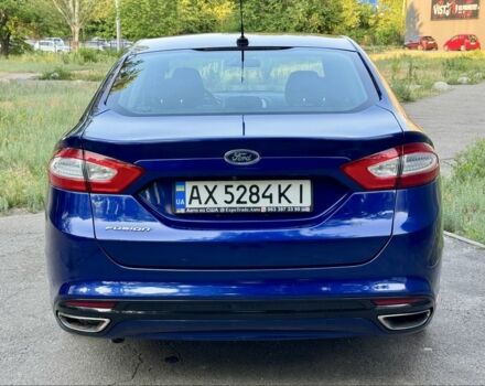 Синий Форд Фьюжн, объемом двигателя 2.5 л и пробегом 149 тыс. км за 12550 $, фото 4 на Automoto.ua