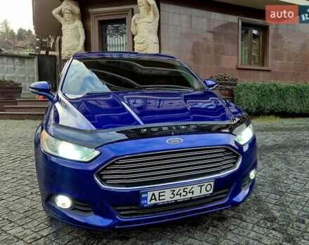 Синий Форд Фьюжн, объемом двигателя 2.5 л и пробегом 185 тыс. км за 9500 $, фото 1 на Automoto.ua