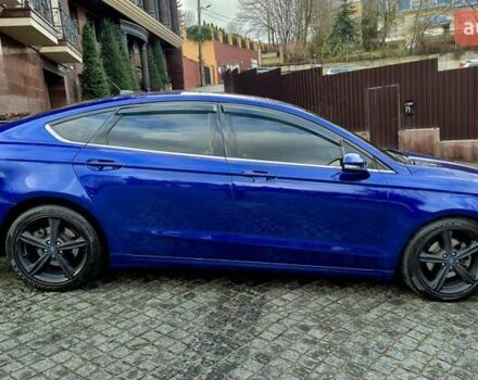 Синий Форд Фьюжн, объемом двигателя 2.5 л и пробегом 185 тыс. км за 9500 $, фото 3 на Automoto.ua