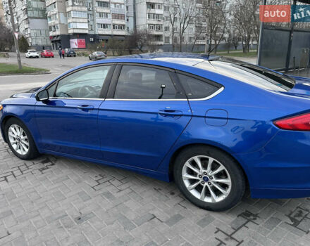 Синий Форд Фьюжн, объемом двигателя 2.5 л и пробегом 138 тыс. км за 12700 $, фото 6 на Automoto.ua