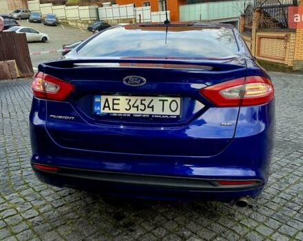Синий Форд Фьюжн, объемом двигателя 2.5 л и пробегом 185 тыс. км за 9500 $, фото 5 на Automoto.ua