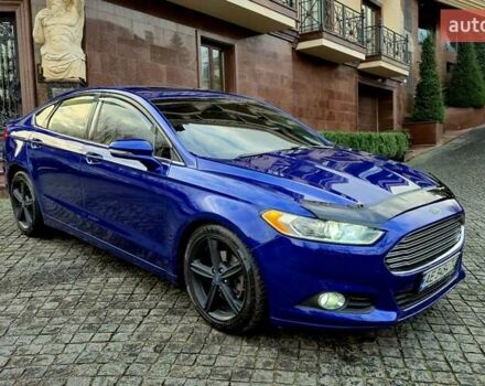 Синий Форд Фьюжн, объемом двигателя 2.5 л и пробегом 185 тыс. км за 9500 $, фото 2 на Automoto.ua