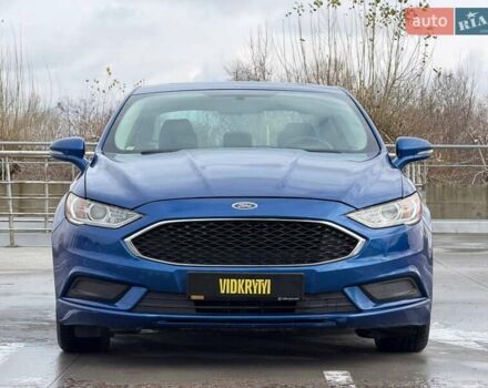 Синій Форд Фьюжен, об'ємом двигуна 2 л та пробігом 156 тис. км за 12950 $, фото 1 на Automoto.ua