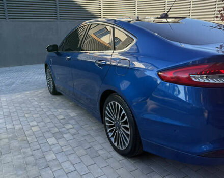 Форд Фьюжн 2016 в Одессе на Automoto.ua Синий Форд Фьюжн, объемом двигателя 2 л и пробегом 113 тыс. км за 14500 $, фото 19 на Automoto.ua