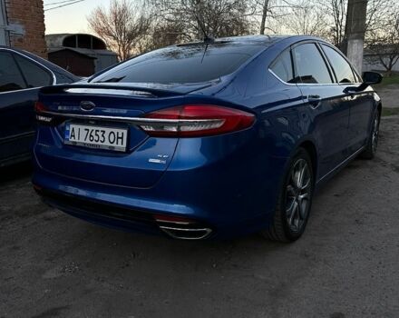 Синій Форд Фьюжен, об'ємом двигуна 2 л та пробігом 97 тис. км за 11500 $, фото 2 на Automoto.ua