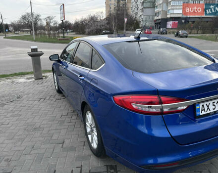 Синий Форд Фьюжн, объемом двигателя 2.5 л и пробегом 138 тыс. км за 12700 $, фото 5 на Automoto.ua