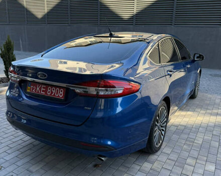 Форд Фьюжн 2016 в Одессе на Automoto.ua Синий Форд Фьюжн, объемом двигателя 2 л и пробегом 113 тыс. км за 14500 $, фото 13 на Automoto.ua