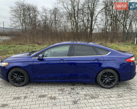 Синій Форд Фьюжен, об'ємом двигуна 2.49 л та пробігом 117 тис. км за 9900 $, фото 11 на Automoto.ua