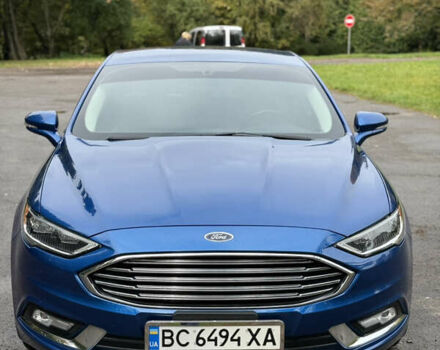 Форд Фьюжн 2016 в Львове на Automoto.ua Синий Форд Фьюжн, объемом двигателя 2 л и пробегом 110 тыс. км за 15900 $, фото 3 на Automoto.ua
