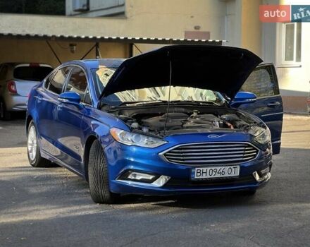 Синий Форд Фьюжн, объемом двигателя 2 л и пробегом 128 тыс. км за 15500 $, фото 2 на Automoto.ua