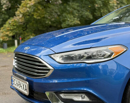Форд Фьюжн 2016 в Львове на Automoto.ua Синий Форд Фьюжн, объемом двигателя 2 л и пробегом 110 тыс. км за 15900 $, фото 9 на Automoto.ua