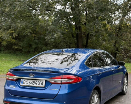 Форд Фьюжн 2016 в Львове на Automoto.ua Синий Форд Фьюжн, объемом двигателя 2 л и пробегом 110 тыс. км за 15900 $, фото 13 на Automoto.ua