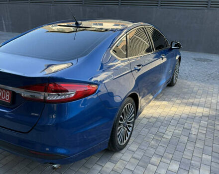 Форд Фьюжн 2016 в Одессе на Automoto.ua Синий Форд Фьюжн, объемом двигателя 2 л и пробегом 113 тыс. км за 14500 $, фото 12 на Automoto.ua