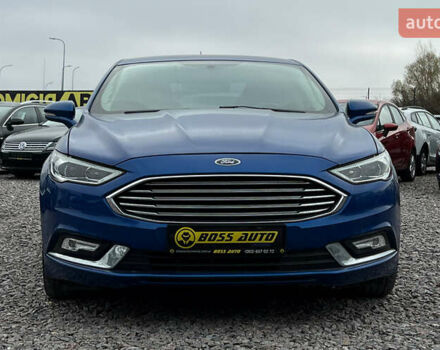 Синий Форд Фьюжн, объемом двигателя 2 л и пробегом 182 тыс. км за 11500 $, фото 1 на Automoto.ua