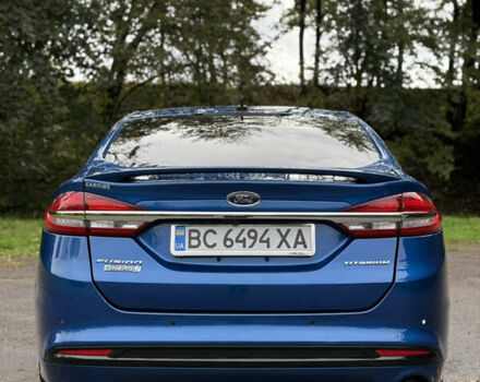Форд Фьюжн 2016 в Львове на Automoto.ua Синий Форд Фьюжн, объемом двигателя 2 л и пробегом 110 тыс. км за 15900 $, фото 15 на Automoto.ua