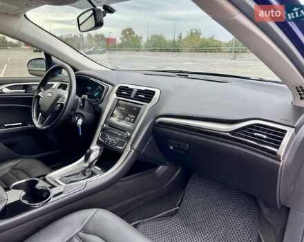 Синий Форд Фьюжн, объемом двигателя 1.5 л и пробегом 86 тыс. км за 11900 $, фото 36 на Automoto.ua