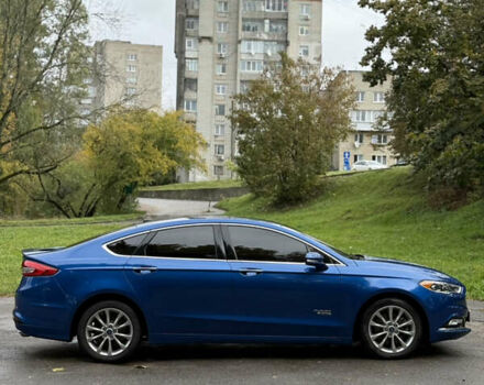 Форд Фьюжн 2016 в Львове на Automoto.ua Синий Форд Фьюжн, объемом двигателя 2 л и пробегом 110 тыс. км за 15900 $, фото 10 на Automoto.ua