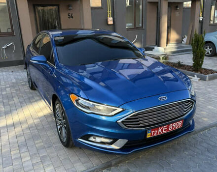 Форд Фьюжн 2016 в Одессе на Automoto.ua Синий Форд Фьюжн, объемом двигателя 2 л и пробегом 113 тыс. км за 14500 $, фото 4 на Automoto.ua