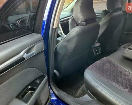 Синий Форд Фьюжн, объемом двигателя 2.5 л и пробегом 185 тыс. км за 9500 $, фото 9 на Automoto.ua