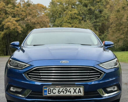 Форд Фьюжн 2016 в Львове на Automoto.ua Синий Форд Фьюжн, объемом двигателя 2 л и пробегом 110 тыс. км за 15900 $, фото 4 на Automoto.ua