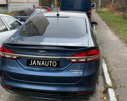 Синий Форд Фьюжн, объемом двигателя 2 л и пробегом 220 тыс. км за 10400 $, фото 2 на Automoto.ua