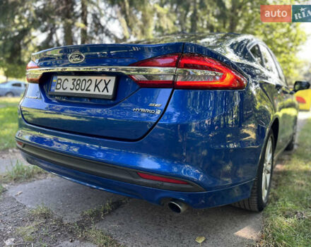 Форд Фьюжн 2017 в Львове на Automoto.ua Синий Форд Фьюжн, объемом двигателя 2 л и пробегом 145 тыс. км за 12999 $, фото 18 на Automoto.ua