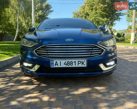 Синій Форд Фьюжен, об'ємом двигуна 2.49 л та пробігом 141 тис. км за 11500 $, фото 2 на Automoto.ua